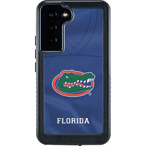 University of Florida Blue Jersey Galaxy S24 Plus Waterproof Case
